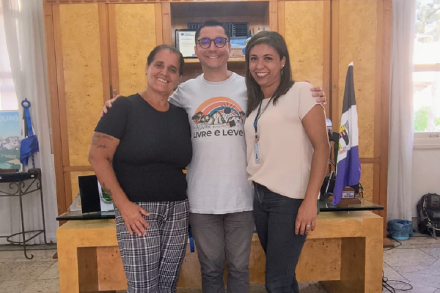 Tia Karla se reúne com Prefeito Johnny Maycon e Secretário de Saúde para tratar de melhorias para a população